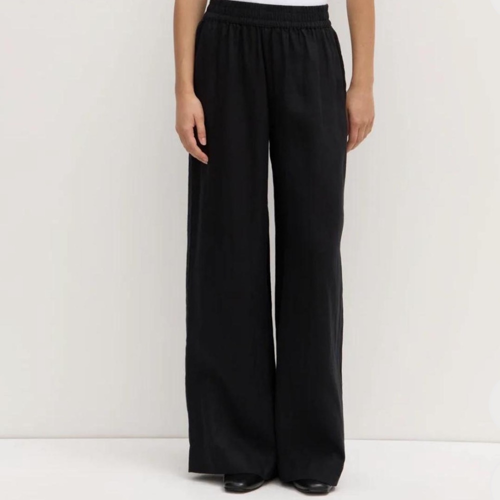 Assembly Label Black Wide Leg Pants